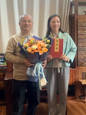 云南茶协粟本友副会长拜师
